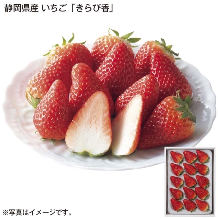 静岡県産 いちご「 きらぴ香 」 400g（9～15個）