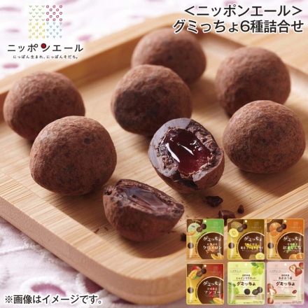 ＜ニッポンエール＞グミっちょ6種詰合せ