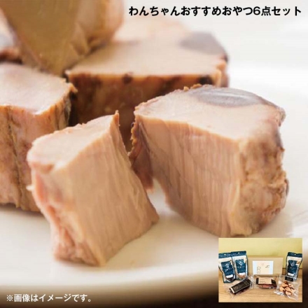 お歳暮のし付き わんちゃんおすすめおやつ6点セット