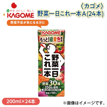 ＜カゴメ＞野菜一日これ一本Ａ（24本）