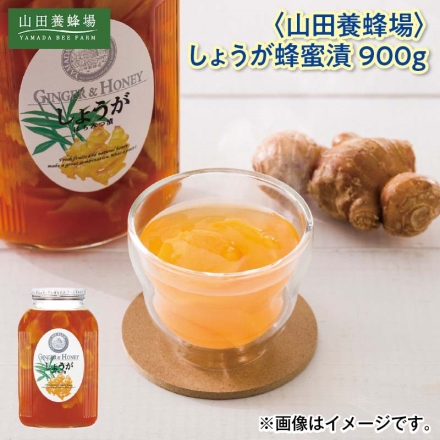 ＜山田養蜂場＞しょうが蜂蜜漬 900ｇ
