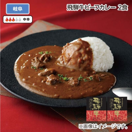 飛騨牛ビーフカレー Ａ（2食）