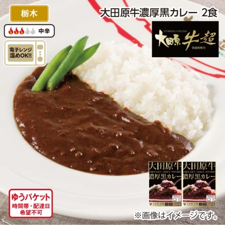 大田原牛濃厚黒カレー Ａ（2食）