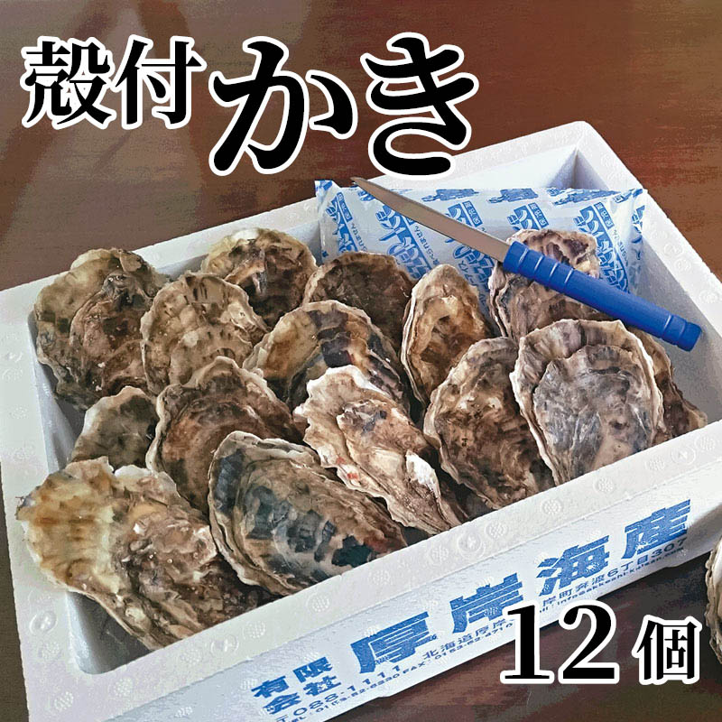 殻付かき 12個