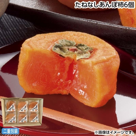 お中元のし付き たねなしあんぽ柿6個 御中元 夏ギフト ギフト 贈答