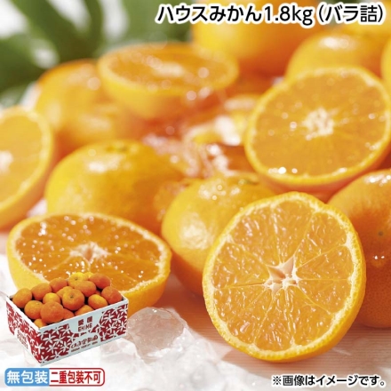 お中元のし付き ハウスみかん1.8ｋｇ（バラ詰） 御中元 夏ギフト ギフト 贈答