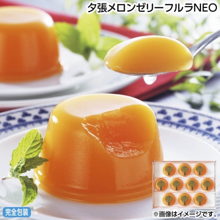 お中元のし付き 夕張メロンゼリーフルラＮＥＯ 90g×10 御中元 夏ギフト ギフト 贈答