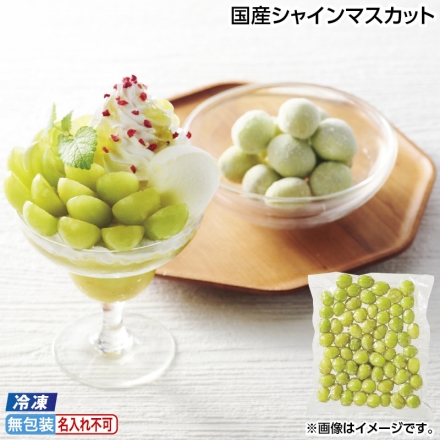 お中元のし付き 冷凍 国産シャインマスカット 500g 御中元 夏ギフト ギフト 贈答