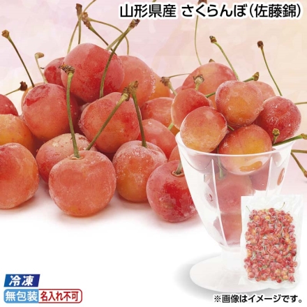 お中元のし付き 冷凍 山形県産 さくらんぼ（佐藤錦） 500g 御中元 夏ギフト ギフト 贈答