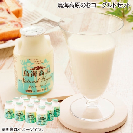 お中元のし付き 鳥海高原のむヨーグルトセット 150ml×12 御中元 夏ギフト ギフト 贈答