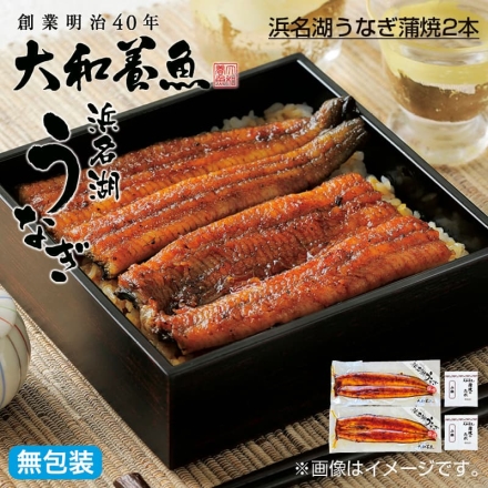 お歳暮のし付き 浜名湖うなぎ蒲焼 2本