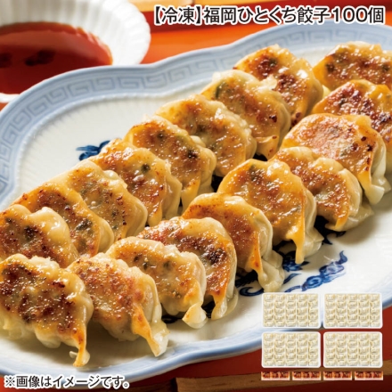 冷凍 福岡ひとくち餃子100個
