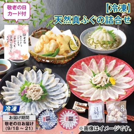 冷凍 天然真ふぐの詰合せ