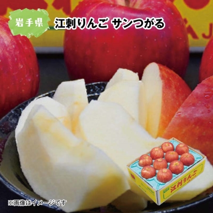 江刺りんご　サンつがる　２．３kg（８～１０個）
