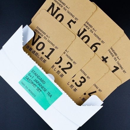 多田製茶 STANDARD 6+1 JAPANESE TEA TASTING SET