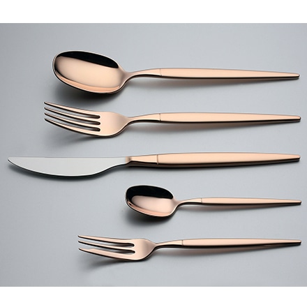 ラッキーウッド ミルトア 10pc.ペアディナーセット ピンクゴールド 新潟燕三条