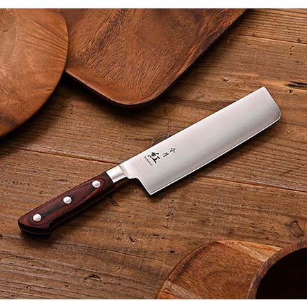 令月 紅シリーズ庖丁 菜切165mm CR-010 新潟燕三条