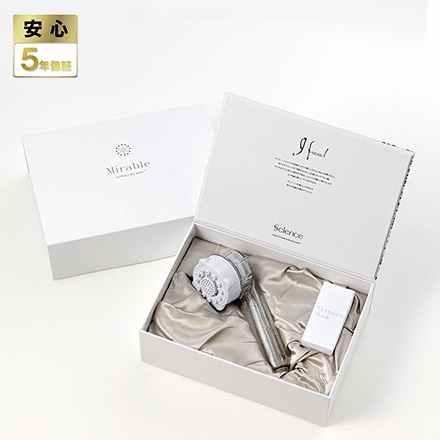 サイエンス ミラブル plus 5年保証付き シャワーヘッド ウルトラ