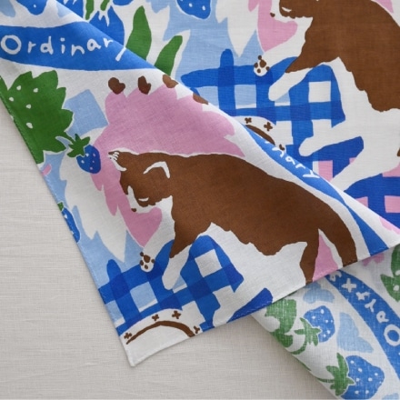 MANAMI SAKURAI Handkerchief 'Ordinary day' Blue