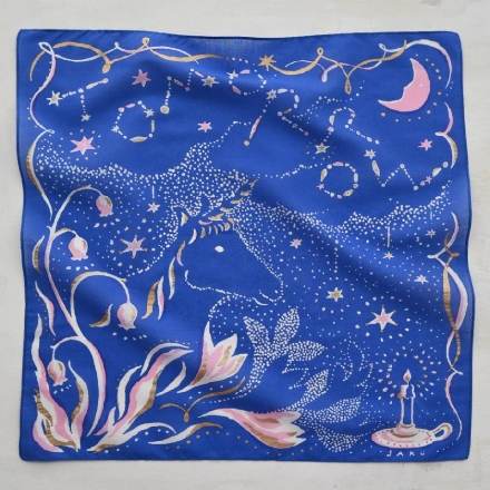 MANAMI SAKURAI Handkerchief 'Dream for tomorrow' (Blue)