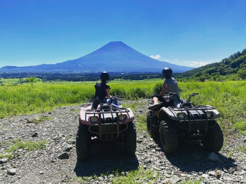 【静岡】富士山バギー　1名様 ATVショートコース 四輪バギー体験