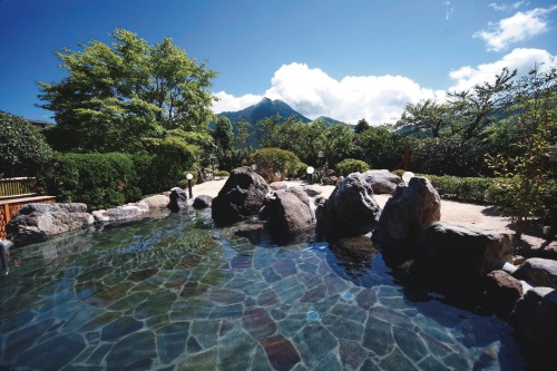 【大分】ゆふいん山水館　2名様 日帰り入浴プラン≪食事なし≫