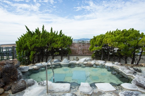 【北海道】函館湯の川温泉 湯元 啄木亭　2名様平休日 日帰り入浴