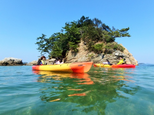 【3月～10月利用限定！】【三重】海島遊民くらぶ 2名様 無人島カヤックツアープラン