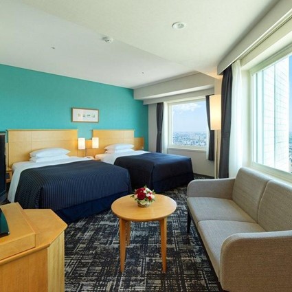 【北海道】ホテルエミシア札幌　2名様平休日1泊2食付