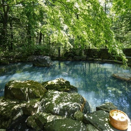 【栃木】那須温泉山楽　2名様平休日1泊2食付