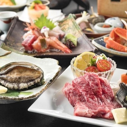 【福井】伝統旅館のぬくもり灰屋　2名様平休日1泊2食付≪和洋室≫