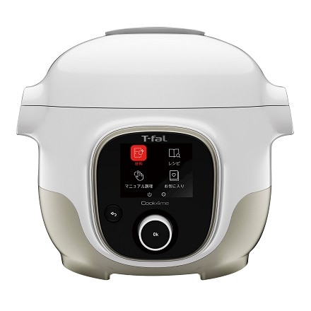 ティファール 電気圧力鍋 3L クックフォーミー CY8701JP ホワイト （210レシピ内蔵）