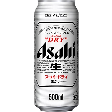 アサヒ スーパードライ 500ml×24本