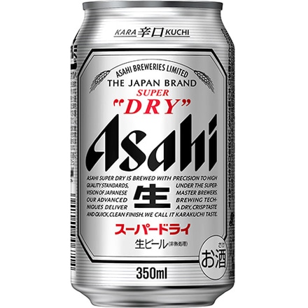 アサヒ スーパードライ 350ml×24本