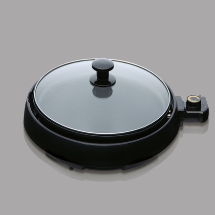 アイリスオーヤマ 丸型 ホットプレート IHP-C320-B