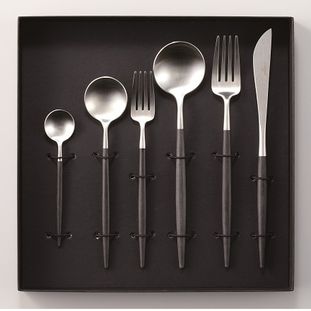 クチポール ゴアブラック（シルバー）12本セット