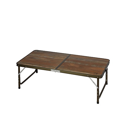 キャプテンスタッグ ビストロフォールディングテーブル 120×60 高さ4段階調節付 UC-571