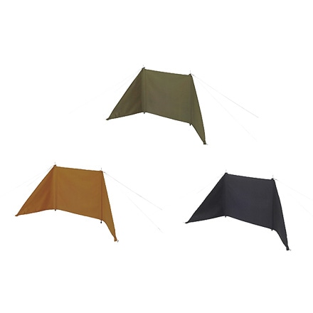 キャプテンスタッグ FIRE PROOF 焚火ウインドスクリーン 170 オリーブ UP-2710