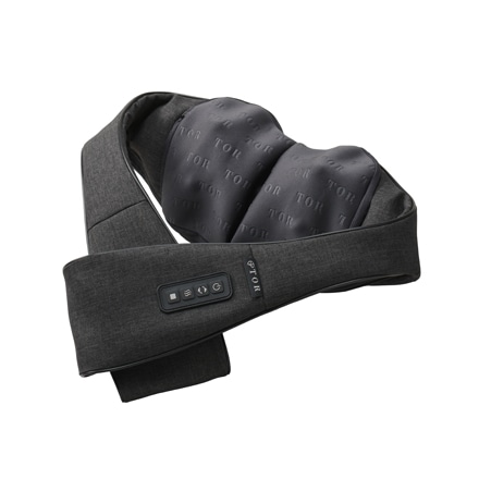 TOR ネックマッサージャー コードレス ダークグレー AX-HPT120dg