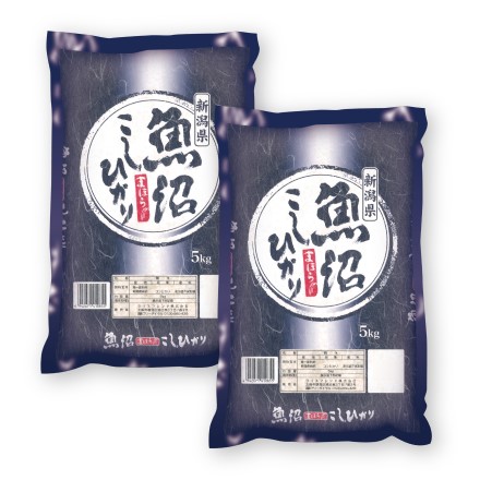 新米　新潟県産 まほら魚沼 コシヒカリ 5kg×2袋　令和7年産