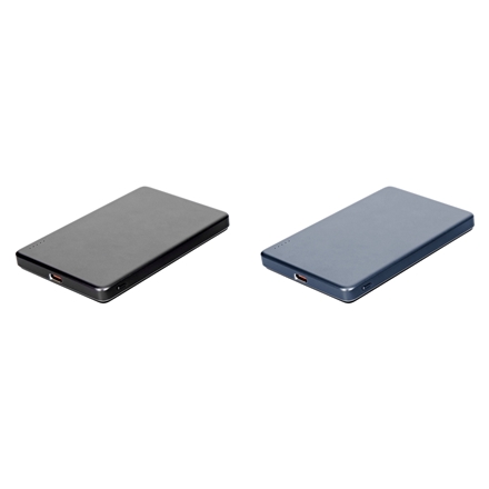 Owltech マグネット式ワイヤレス充電 モバイルバッテリーブラック OWL-LPBMG5002-BK