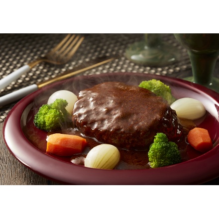 大阪 「洋食Ｒevo」 名物黒バーグ(4個)