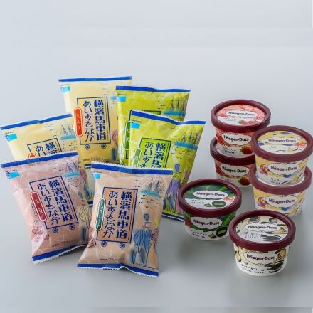 ハーゲンダッツ＆馬車道あいすもなかセット HT12