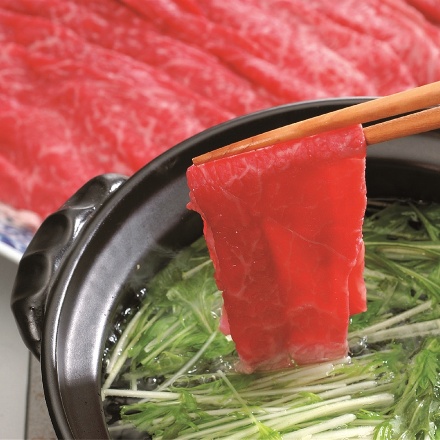 長野 信州アルプス牛すきしゃぶ用　モモ400ｇ