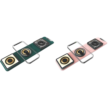 MICRODIA SNAPPAD Visi.TRIO 23W 4-in-1 Wireless Charging Pad ブラック 59989