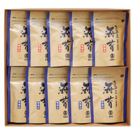 〈高島屋〉有明海産のり「特級」スタンドパック詰合せ