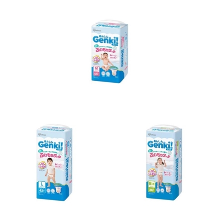 アイリスオーヤマ あんしん Ｇｅｎｋｉ ふわもちタッチ Ｌ ４２枚×3パック GBP-L42