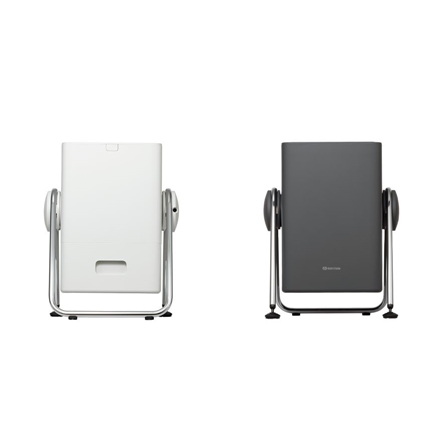 リズム 2重反転ファン空気清浄機 Silky Wind Clean ライトグレー 9YYA63RH08