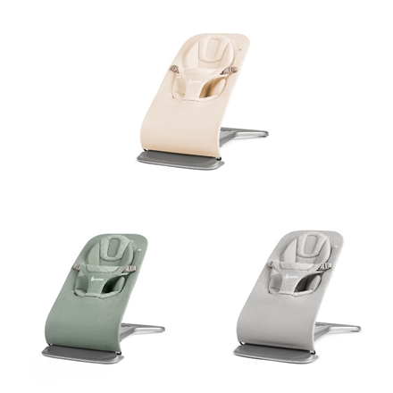 Ergobaby evolve バウンサー メッシュ ライトグレー