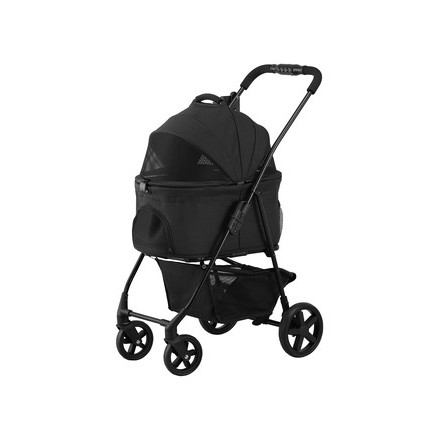 アイリスオーヤマ 3WAYペットカート ブラック TPC-990